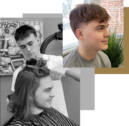 Haircut at Alpha Studios